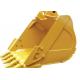 Excavator GP bucket standard bucket with teeth have standard size and mainly used for excavation and sand, gravel etc.