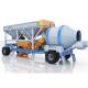 Automatic Mobile Concrete Mixing Plant For Highway 60m3/H Strong Load Capacity