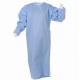 OEM Design Blue Color Acid Resistant Disposable Doctor Gowns For Hospital