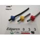 Edgarcn Overmolding Cable Strain Relief Pvc Material Oem With Multi Color