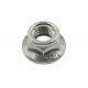 DIN6927 Stainless Steel A2 Prevailing Torque Type Hex Flange Nuts M8