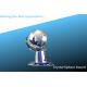 crystal globe awards/crystal sphere award/crystal hand trophy/celebrate crystal awards