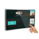 High Resolution Touch Screen Digital Signage Built - In Clock Wide Viewing Angle