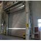 Automatic High Speed Spiral Door Remote Control Customized Plant Shutter