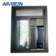 Guangdong NAVIEW Large Aluminum Sliding Window Black Sliding Window With Mesh