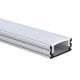 White Surface Mounted LED Profile , U Shape LED Aluminum Channel 17.4mm X 8.5mm