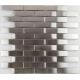3d Arch Stainless Steel Mosaic Tile Backsplash , Stainless Steel Kitchen Tiles 8mm Thick