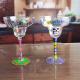 Halloween Margarita Glass 12Oz Crystal Cocktail Glasses