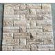 Wooden Sandstone of Beveled Edges Stacked Stone,Outdoor Wall Panel,Indoor