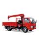 Construction Lifting Truck Mounted Hydraulic Crane 3.2 Ton With Telescopic Arm