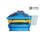 Hydraulic Metal Glazed Tile Roll Forming Machine With 2 - 5m/Min Speed