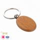 Engraved Name Wooden Keychain , Blank Embossed Wooden House Keychain