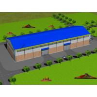 Standard Size Steel Structure Warehouse / Prefab Steel Structure Shed