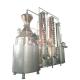 2000lt Red Copper Alcohol Distillation Column Equipment for Processing Types Alcohol