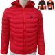 4 Heating Zones Electric Heated Jacket hoodie S Red men and women