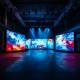 Vibrant P3.91 LED Video Wall Rental 3840Hz High Refresh Rate