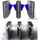RS485 Flap Wing Barrier Double Turnstile Subway 30-40 Persons / Min