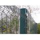 PVC Coated 358 Security Fence Anti Climb Netting 2.4m 2.7m Height For Airport