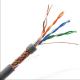 ROSH 0.5mm CU CCA STP FTP Cat5e LAN Cable ,  4 Pair Cat5e Cable