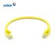 Yellow Copper Patch Cord UTP Cat 6 CAT6A CAT5E 28AWG 26AWG