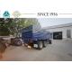 SUNSKY 3 Axle Drawbar Trailer Full Trailer Exported To Djibouti