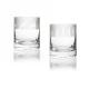 Hot Selling Lead-Free Crystal Whiskey Glass Sandblasted Sea Wave Glass Custom Glass