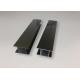 6061 T6 Extruded Aluminum T Slot Channel Electro Coating Silver Champagne Color