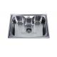 6043 high quality single bowl stainless steel sinks factory price