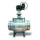 PN 16 Class 150 Trunnion Mounted Ball Valve VW1 Control Valve With Positioner