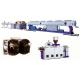 UPVC CPVC Plastic Pipe Extrusion Line With Double Screw Extruder