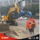 Beiyi v300/330 pile hammer equipment vibratory sheet pile driver for all excavators for sales