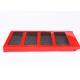 Anti - Clogging Sand Vibrating Screen Poly Strip Self Cleaning Rock Shaker Screen