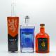Bulk Production Super Flint Glass Material 750ml Glass Vodka Wine Bottle for Spirit Drink