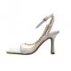 3193-3 European And American Sexy Square Toe Open Toe High Heels, Metal Chain, Thin Sandals, Stiletto Heel Women'S Shoes