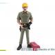 People at Work Model Toy Electrician Figure Pretend Professionals Figurines Career Figures  Toys for Boys Girls Kids