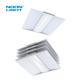 20W LED Troffer Lights For Commercial Buildings 100-347VAC White Powder Painted Steel