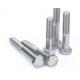 DIN931 Stainless Steel Bolts , SS304 SS316 M6-M64 Half Thread Bolt Plain Surface