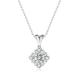 Beautiful Design 18k Gold Lab-Grown Diamond Pendant White Diamond Jewelry For Party And Gifts