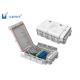 Nap 24 FTTU Fiber Optic Cable Termination Box ABS Plastic Material 2 Entry Port