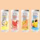 Coconut Flavor Yellow Can Soda Carbonated Beverage Bottling for Low Fat Drink