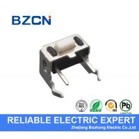 50 MA Max Current Right Angle Tactile Switch Soldering Dust Proof Firm