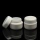 5g Thick Wall Plastic Jars Cosmetic Eye Cream Jar Packaging With Bamboo Lids