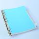 PVC Cover 9 Ring Binder Organizer Colorful Separator Page For Conference / Class