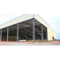 Light Span Steel Structures Warehouse / Truss Roof Metal Storage Buildings
