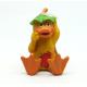 Commercial Jolly Latex Pet Toys , Lovely Squeaky Latex Duck Dog Toy