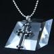 Fashion Top Trendy Stainless Steel Cross Necklace Pendant LPC283