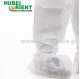 ISO9001 Single Use Nonwoven Shoe Covers With Elastic Rubber Opening