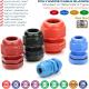 Polyamide Polymer IP68 Waterproof Adjustable Metric Electrical Cable Glands with