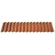Decorative Copper Corrugated Roofing Sheets Easy Cleaning