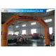 Orange Custom Inflatable Race Arch , Inflatable Archway 420D Oxford Cloth Material